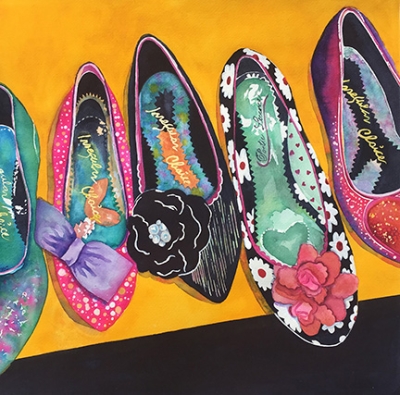 MARY ELLEN CARRIER - "Carnaby St. Shoes"