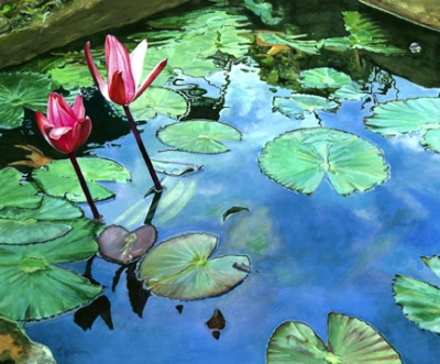 REBECCA WILKINSON - "Kauai Water Garden"