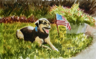 Teresa Chin 'All American Dog'