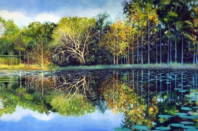 Rebecca WILKINSON - 'Lakeside Reflections'