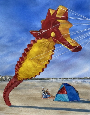 Mary Carrier - 'Beach Kite'